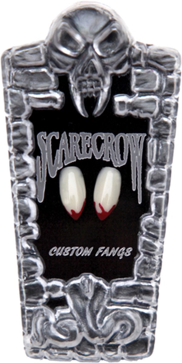 Scarecrow Blood Tip Deluxe Vampire Fangs | Vampiertanden